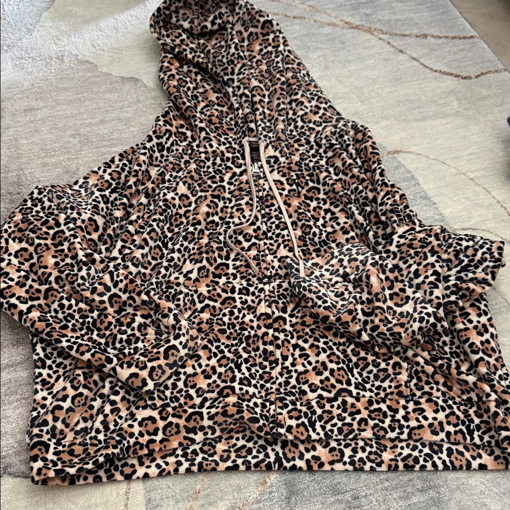 Victoria's Secret Leopard Print Jacket